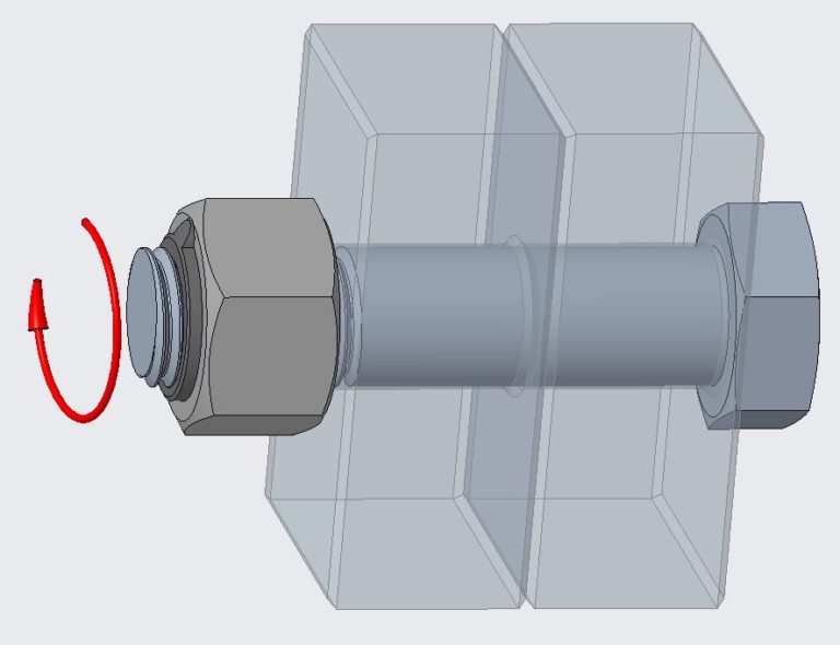 Bolted joint illustration